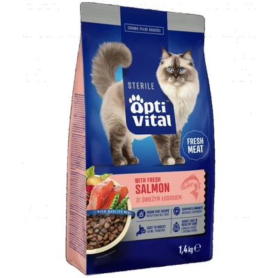 OptiVital Steril - Karma Sucha dla Sterylizowanych Kotów 1,4 kg