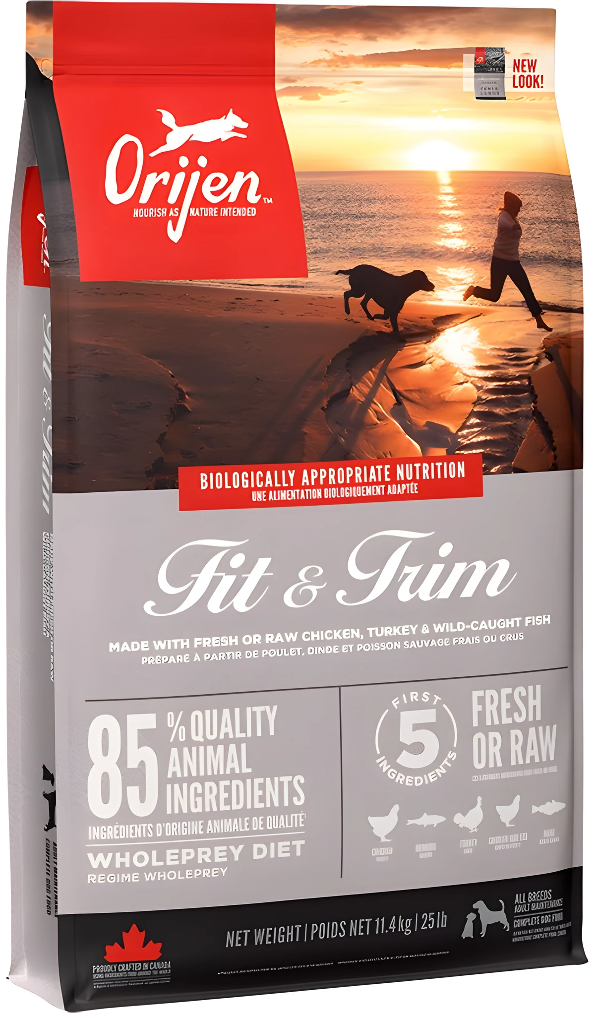 ORIJEN Fit & Trim - sucha karma 11,4kg