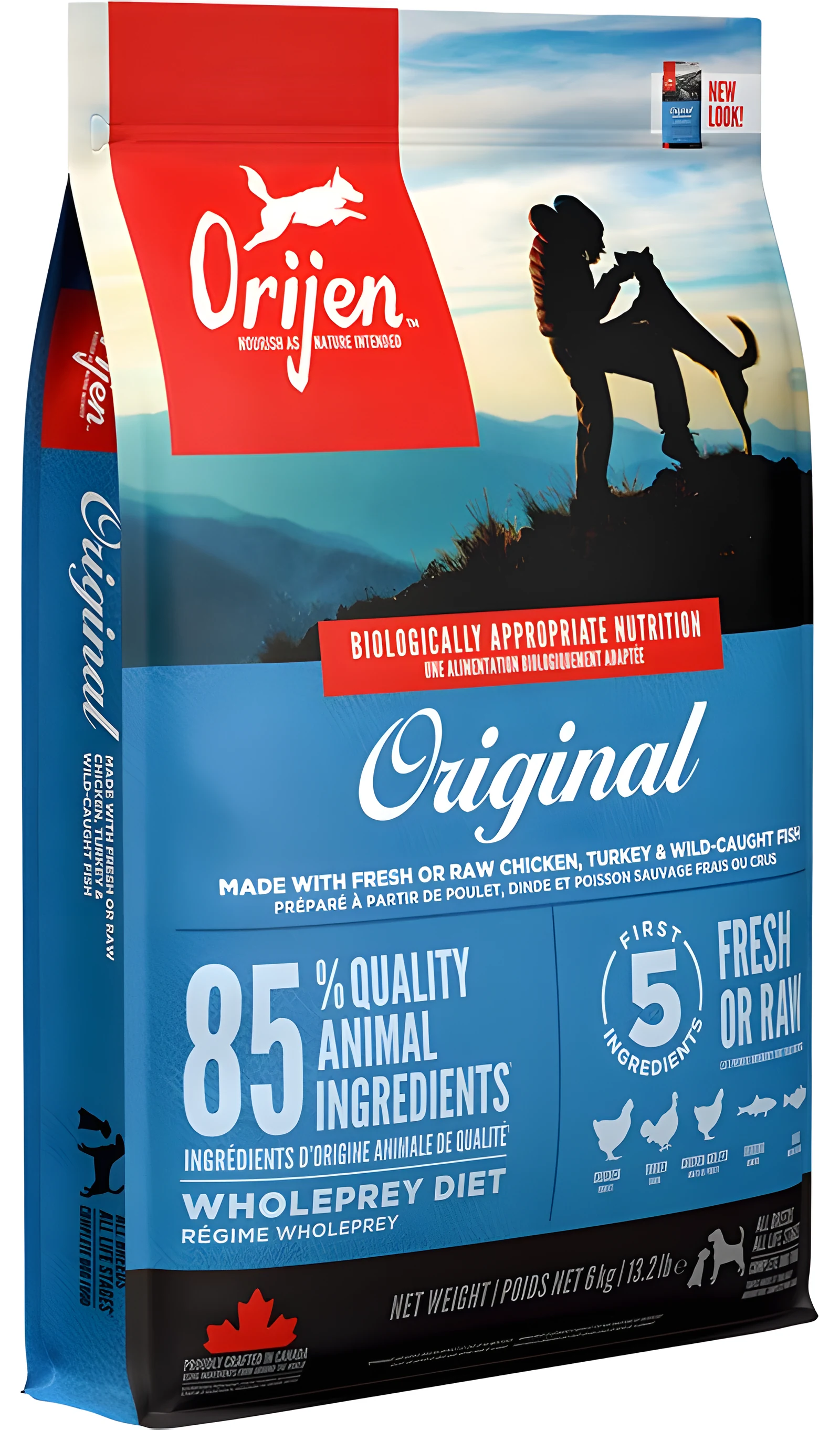 ORIJEN Original - sucha karma dla psa, 6 kg — zdjęcie 1 z 3