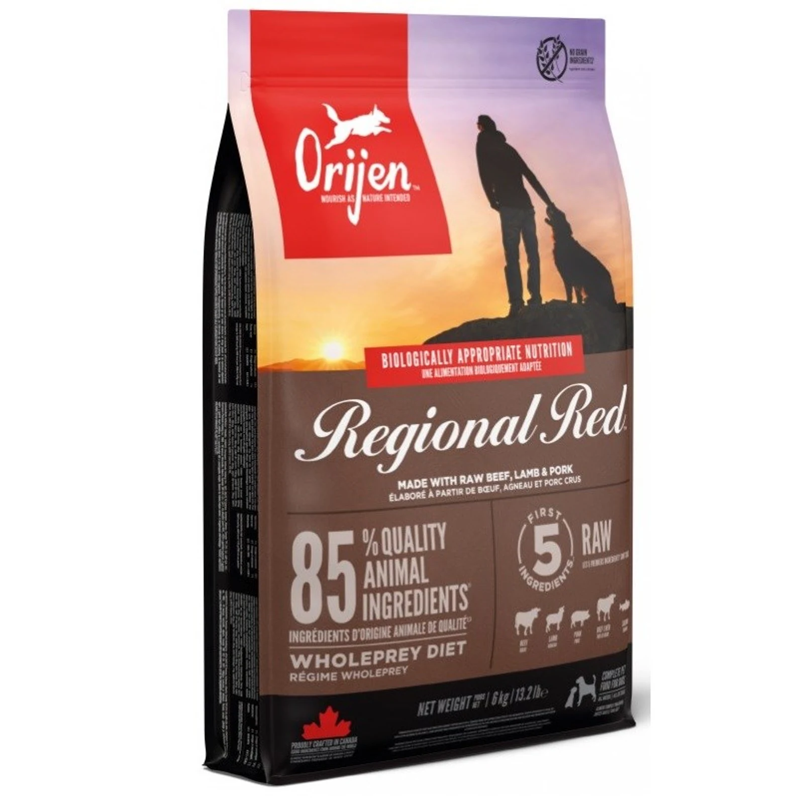 ORIJEN Regional Red 6kg - Sucha Karma — zdjęcie 1 z 2