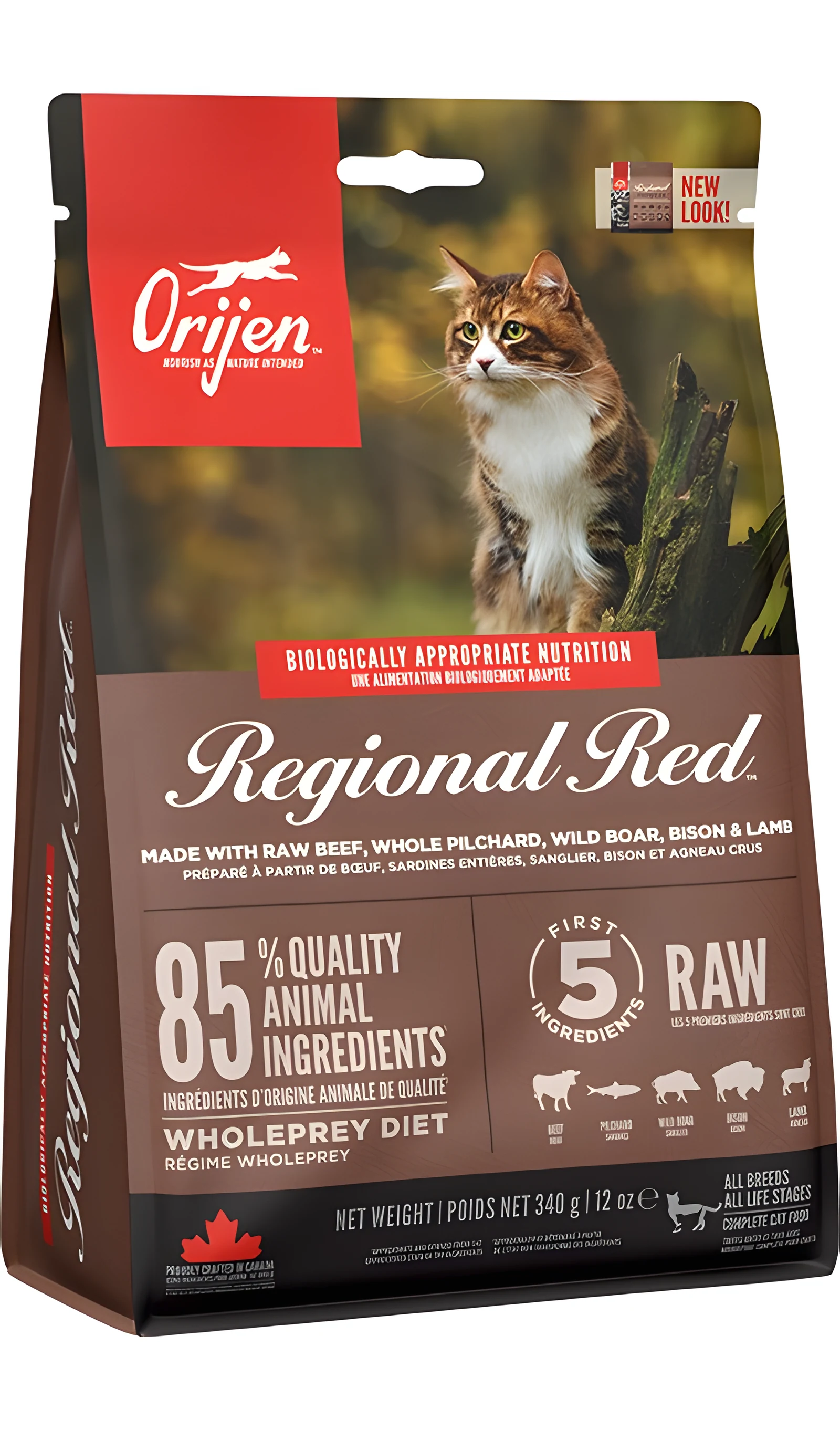 ORIJEN Regional Red Cat 340g - Bez Cukru — zdjęcie 1 z 2