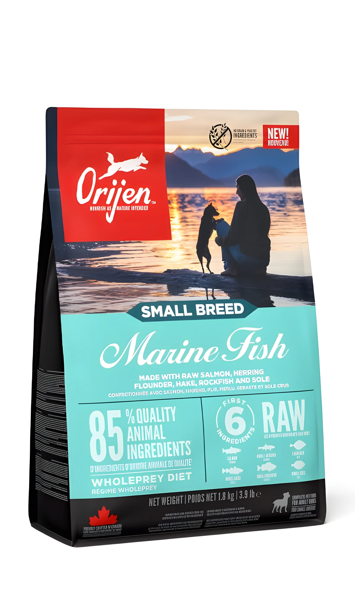 ORIJEN Small Breed Marine Fish 1,8kg - Dla psa
