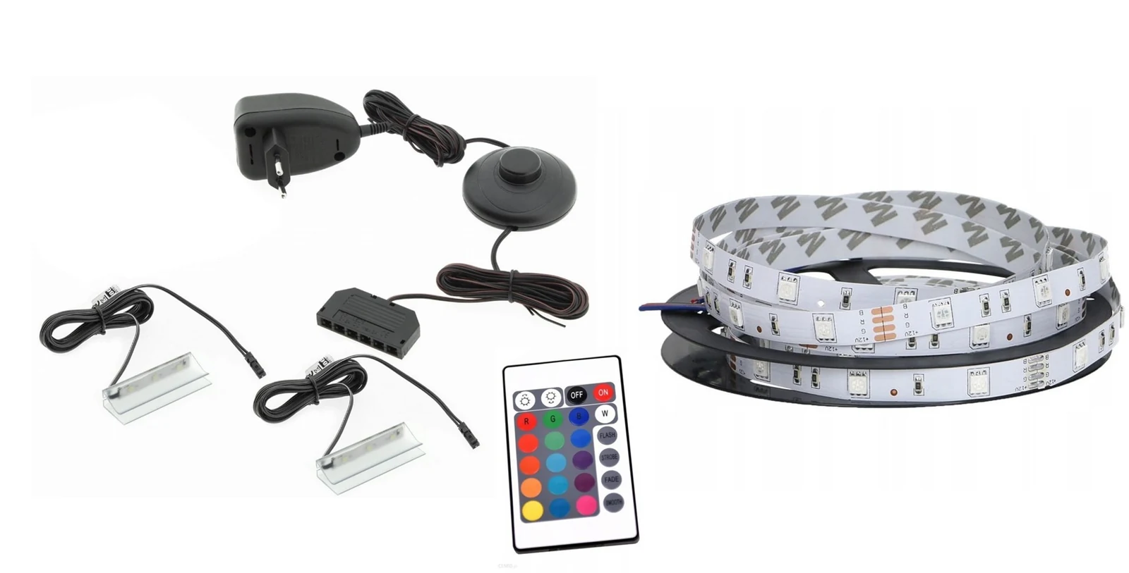 Oświetlenie RTV QIU 200 RGB - Klipsy LED — zdjęcie 1 z 3