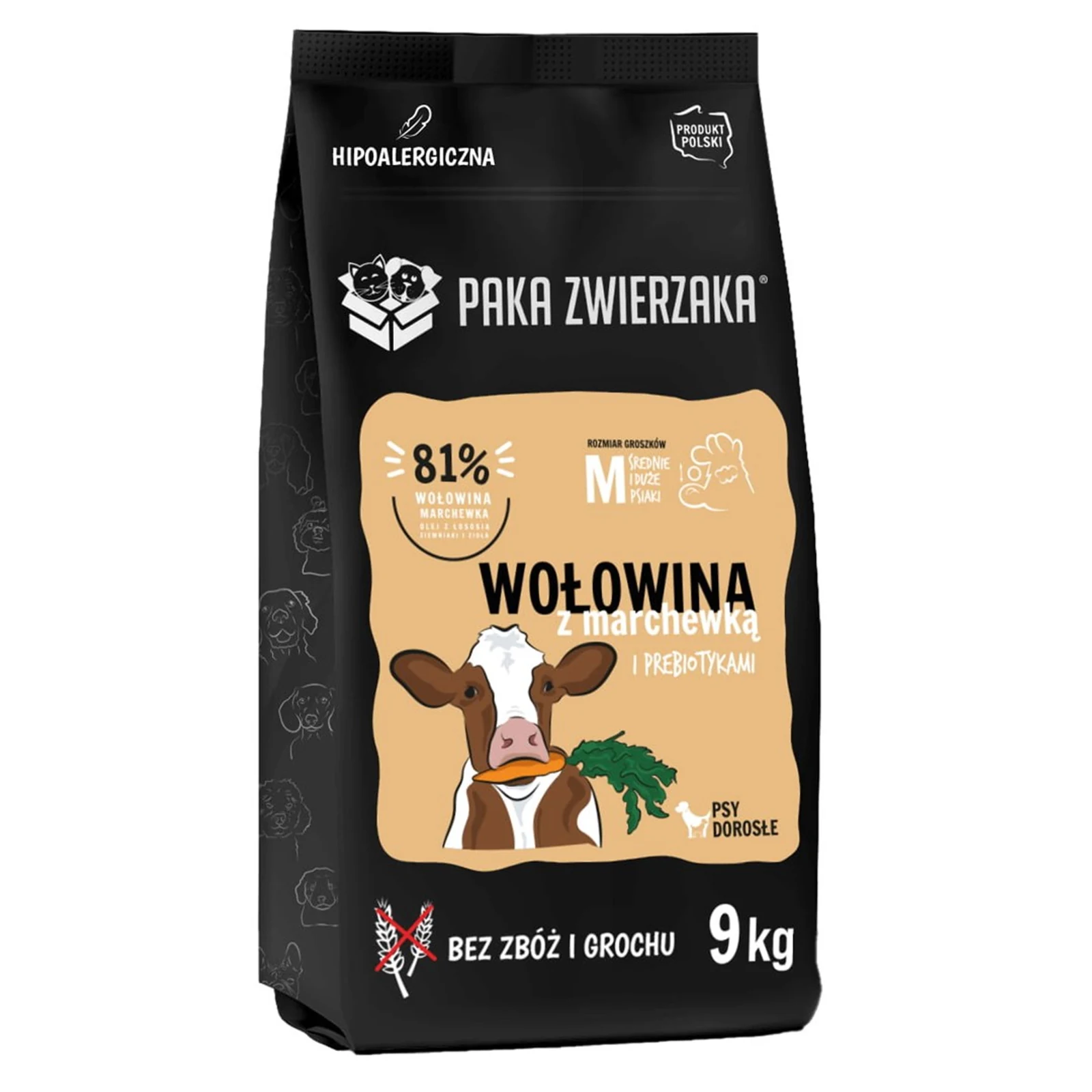Karma sucha Seventh Heaven Wołowina z Marchewką 9kg — zdjęcie 1 z 2