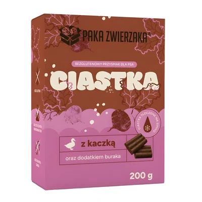 Paka Zwierzaka Kaczka z burakiem 200g