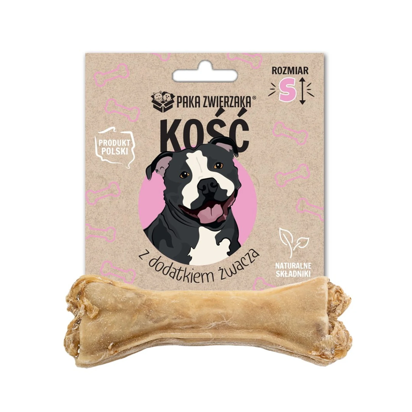 Przysmak dla psa - Kość Paka Zwierzaka 10 cm, 35 g — zdjęcie 1 z 2