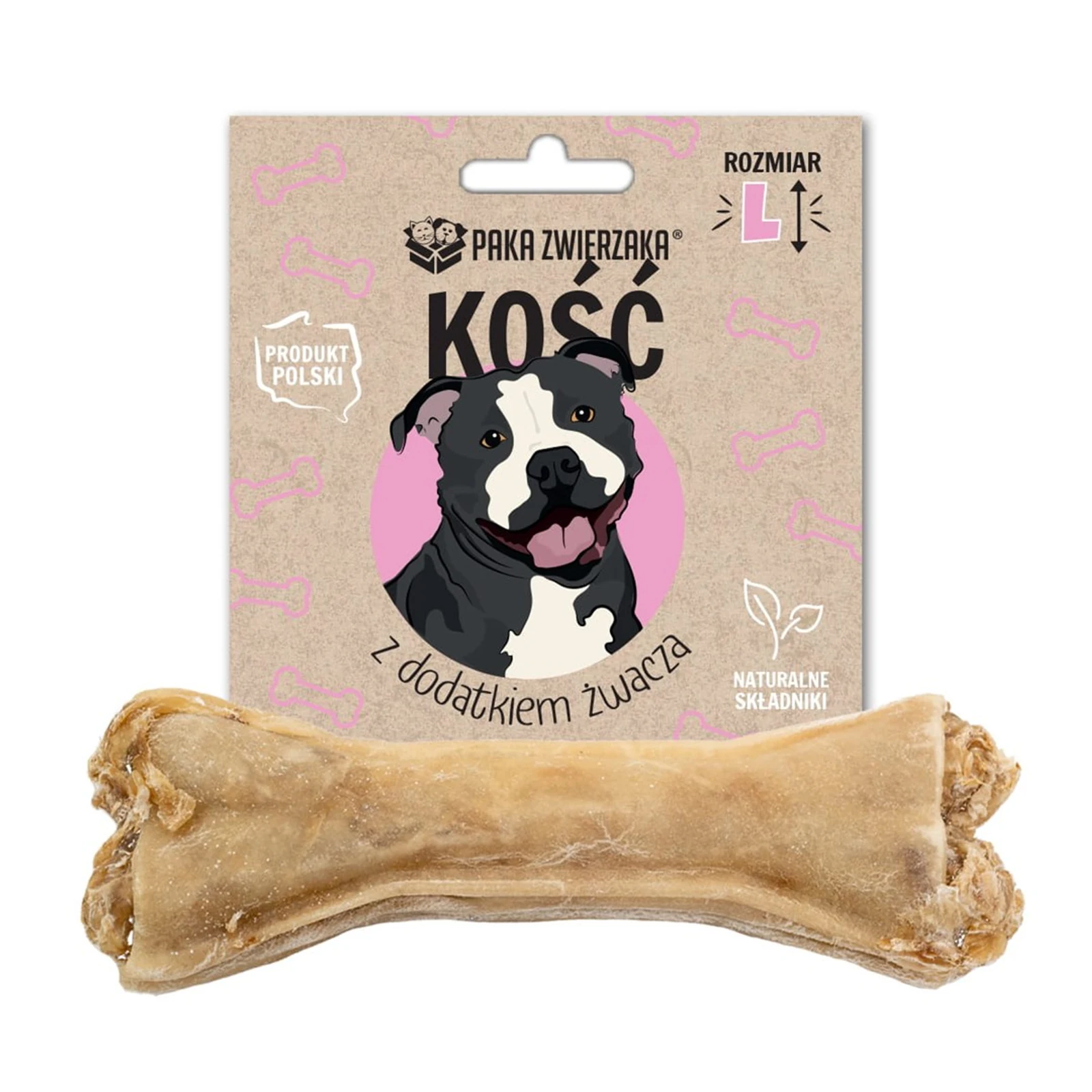 Paka Zwierzaka Kość L-13,5 cm 70g — zdjęcie 1 z 2