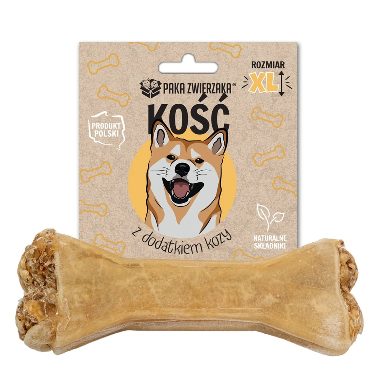 Przysmak dla psa Kość XL 17 cm, 115 g