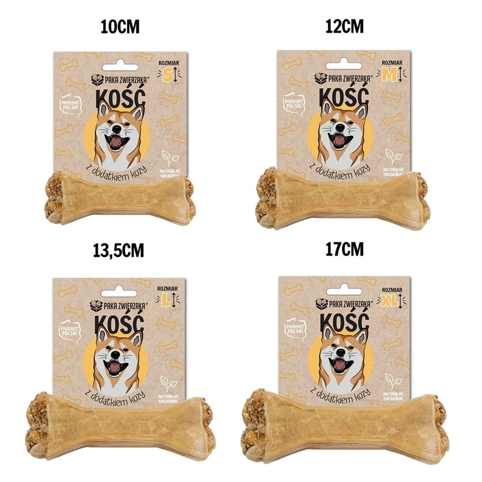 Paka Zwierzaka Kość XL-17 cm 115g — zdjęcie 1 z 2