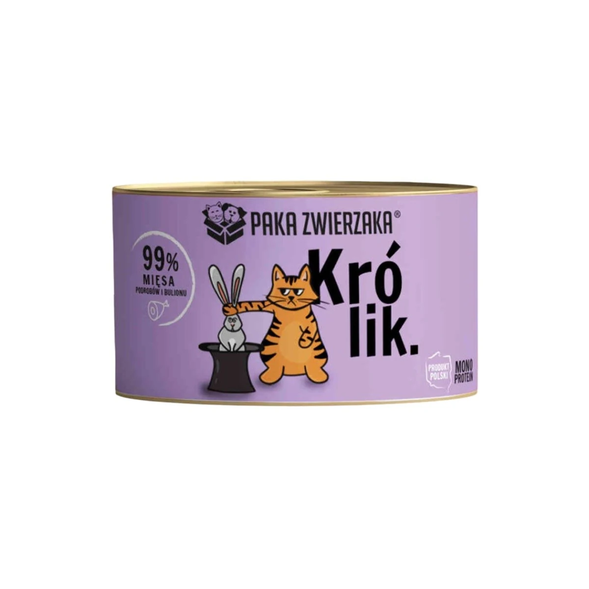Paka Zwierzaka Królik Karma Mokra 200g