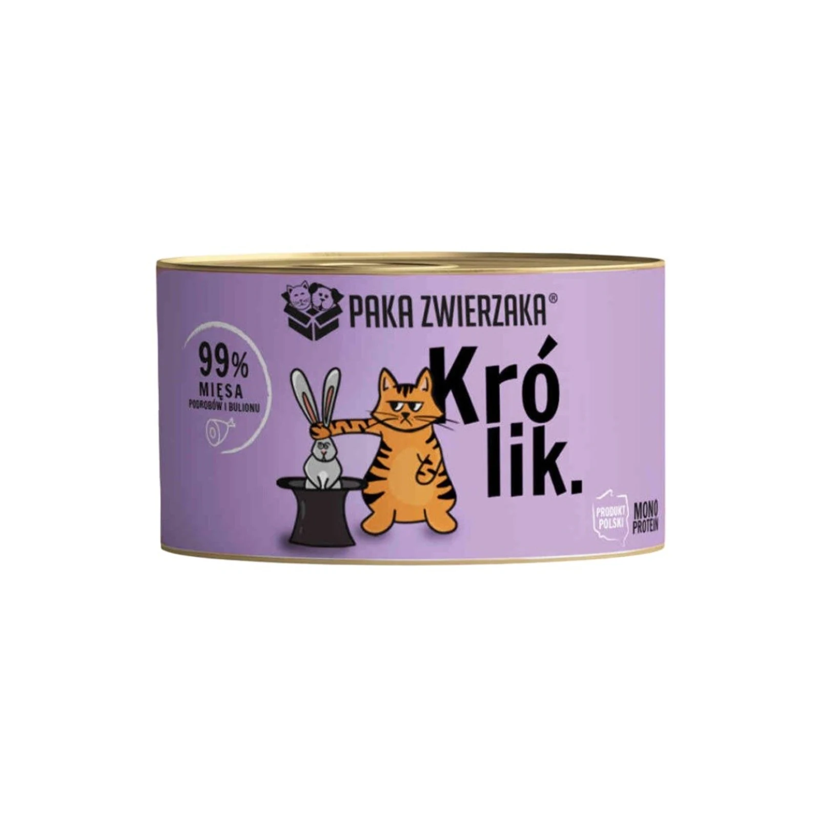 Paka Zwierzaka Królik Karma Mokra 200g — zdjęcie 1 z 2