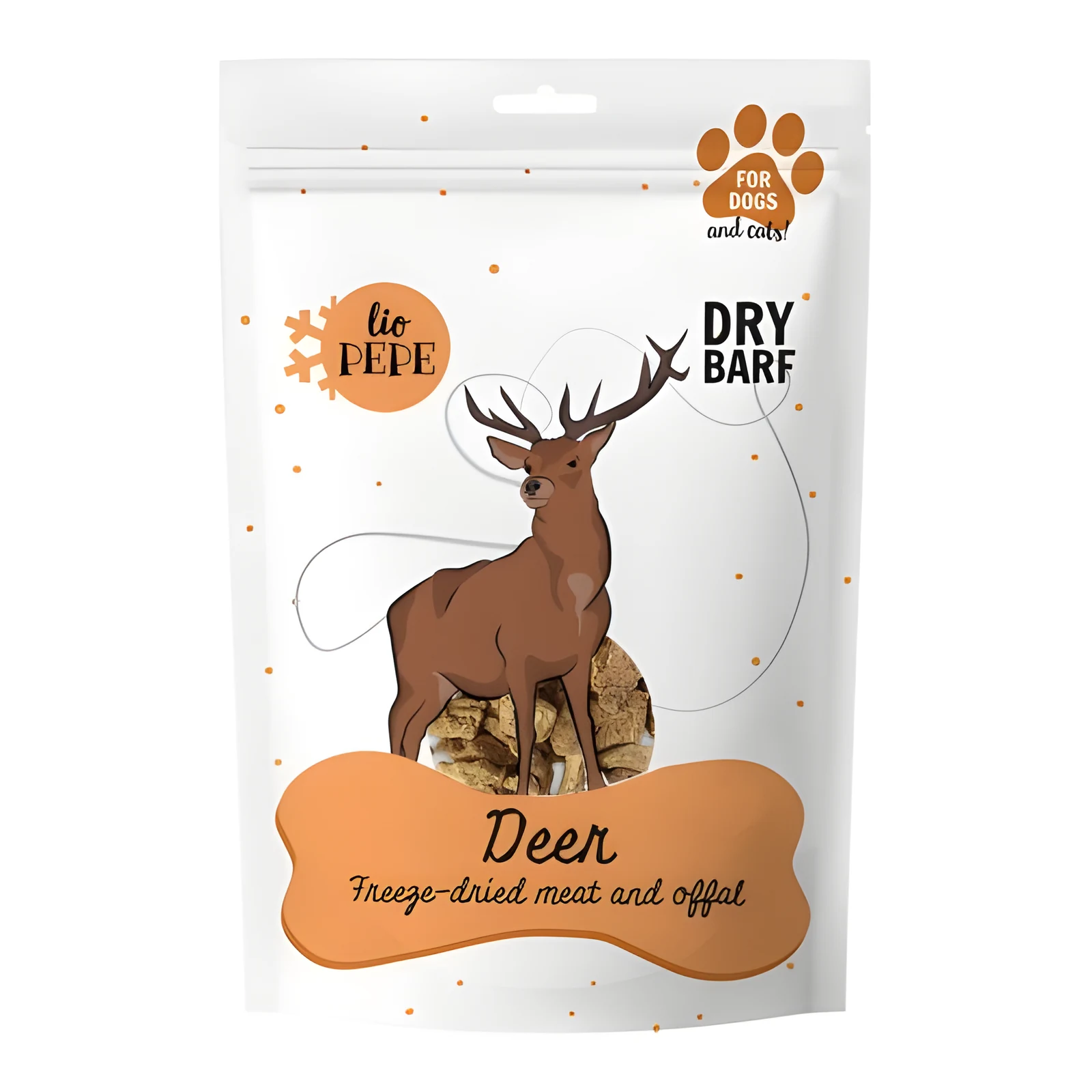 Paka Zwierzaka Lio Pepe Przysmak Deer 180g — zdjęcie 1 z 2