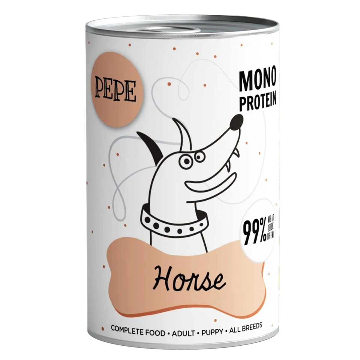 Paka Zwierzaka Pepe Horse 99% koń 400g