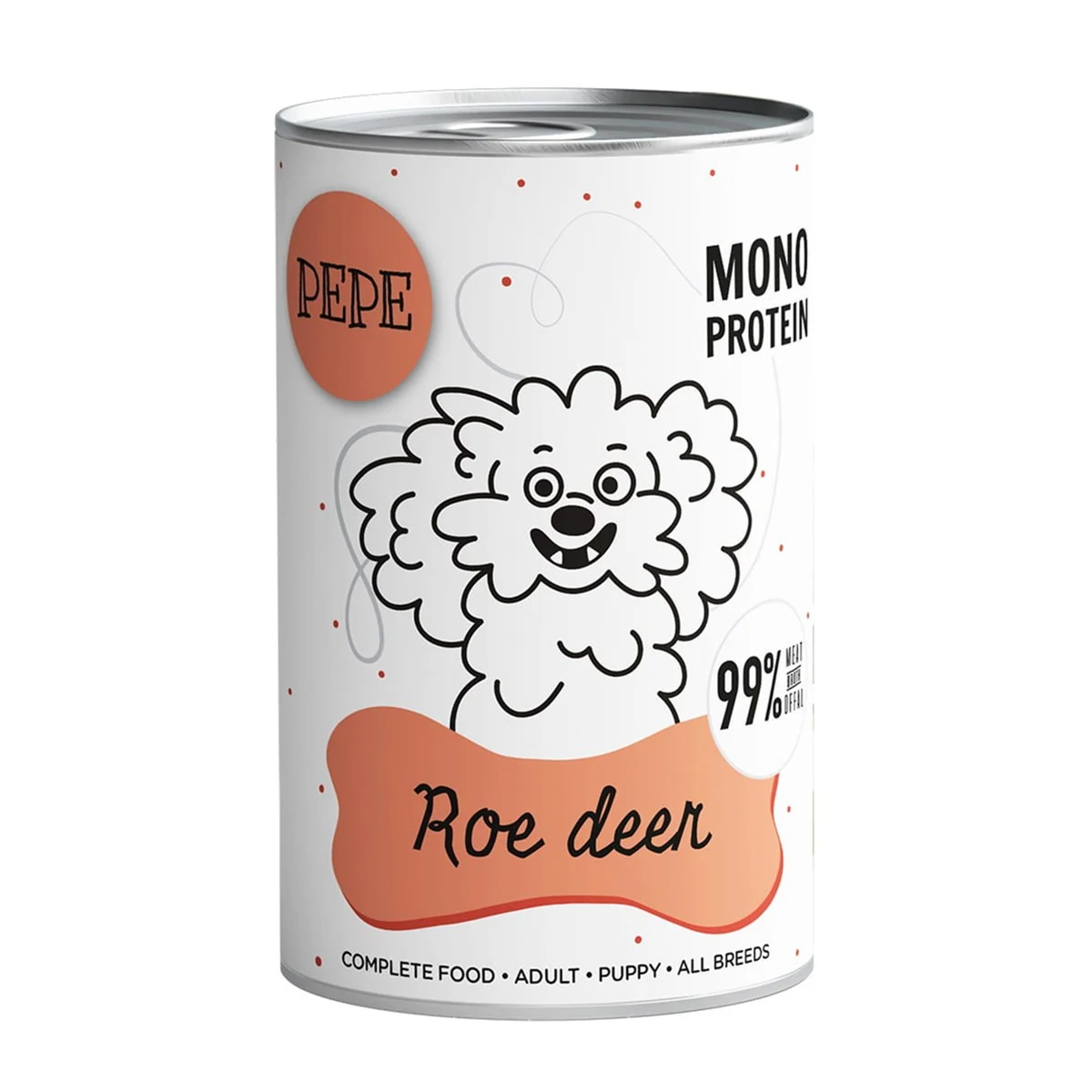 Paka Zwierzaka Pepe Roe Deer 99% sarna 400g