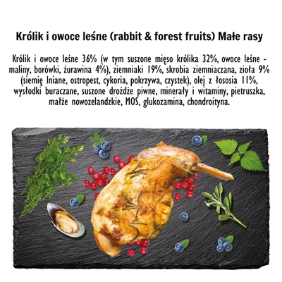 Karma sucha dla psa Seventh Heaven z królikiem 9kg