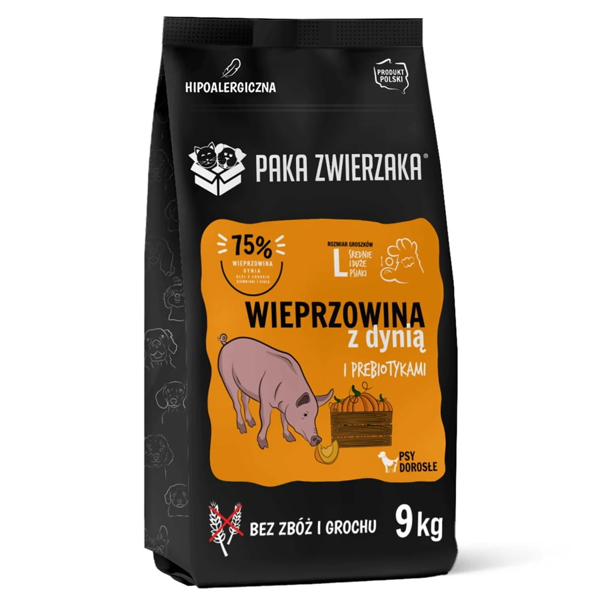 Paka Zwierzaka Seventh Heaven Wieprzowina z dynią ''L'' 9kg (WYPRZEDAŻ)
