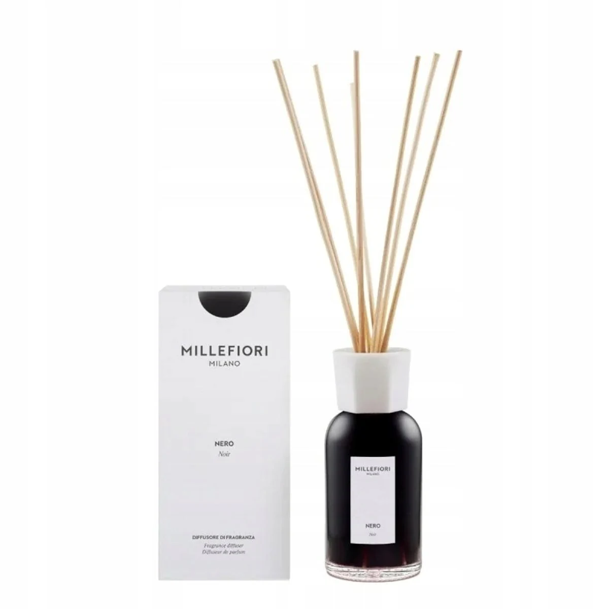 Pałeczki zapachowe 250ml NERO MILLEFIORI