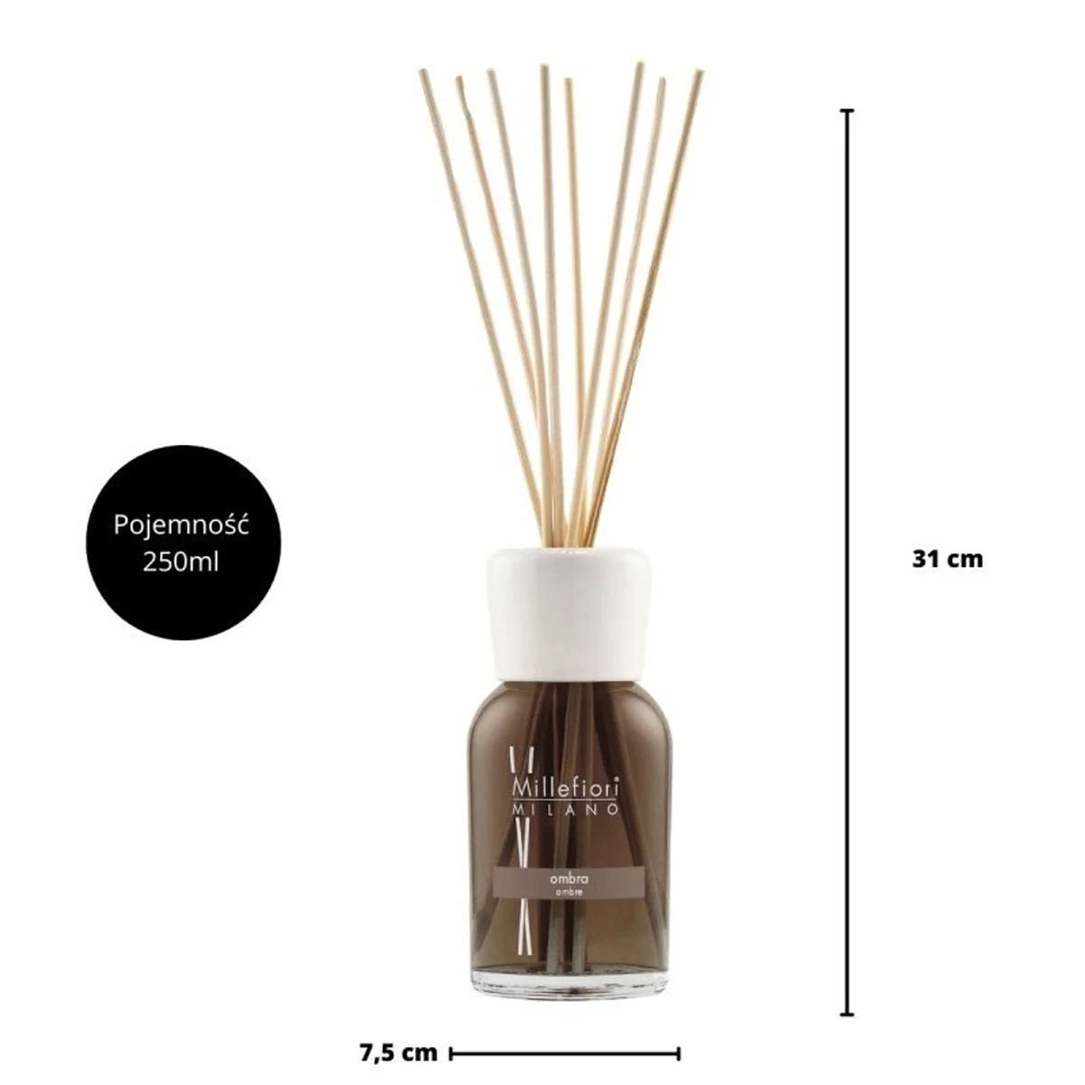 Pałeczki zapachowe 250ml OMBRA MILLEFIORI