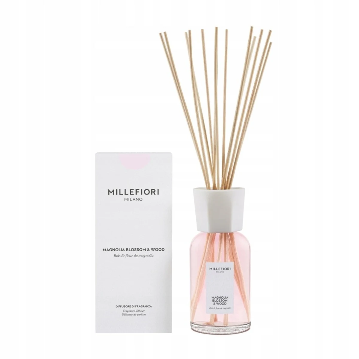 Pałeczki zapachowe 500ml MAGNOLIA BLOSSOM & WOOD MILLEFIORI