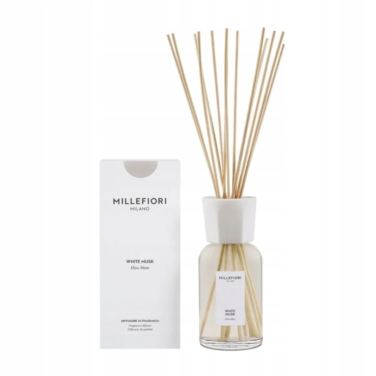 Pałeczki zapachowe 500ml WHITE MUSK MILLEFIORI