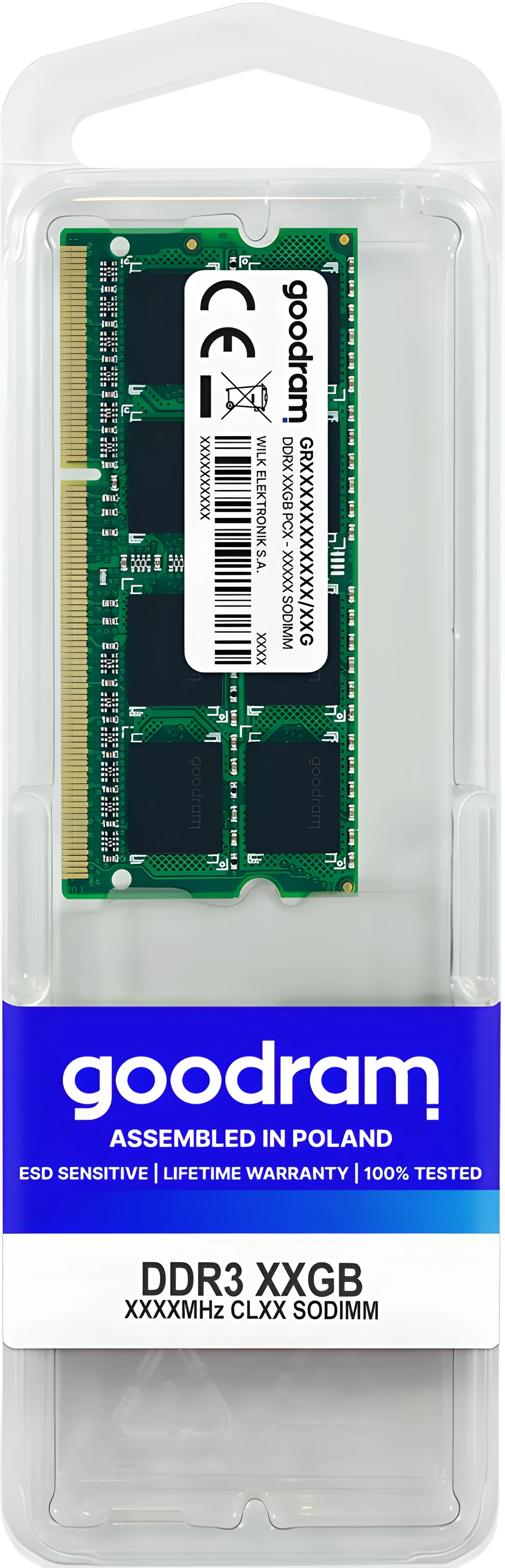 Pamięć GoodRam GR1600S364L11/8G 8GB DDR3
