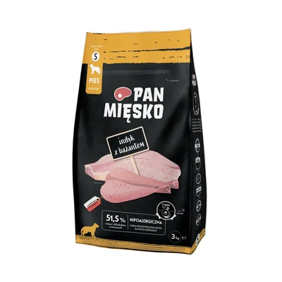 Karma sucha Pan Mięsko Indyk z Bażantem 3kg