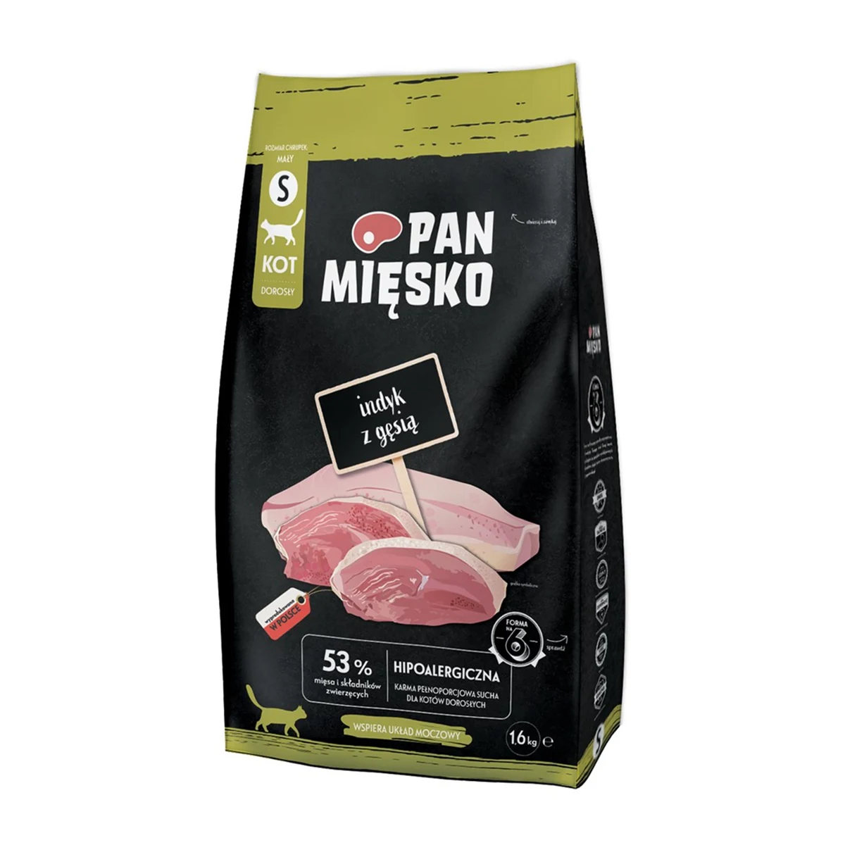Pan Mięsko Indyk z gęsią sucha 1,6kg