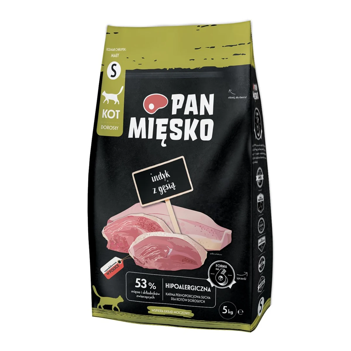 Pan Mięsko Karma sucha Indyk z gęsią 5kg