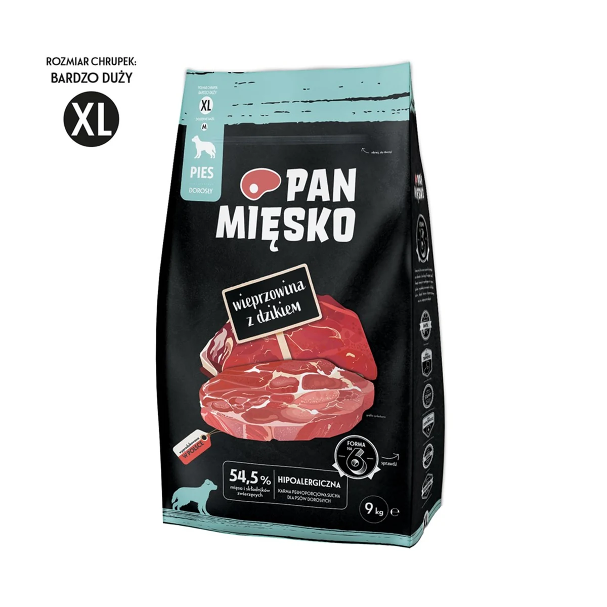 Pan Mięsko Wieprzowina z dzikiem - 9kg