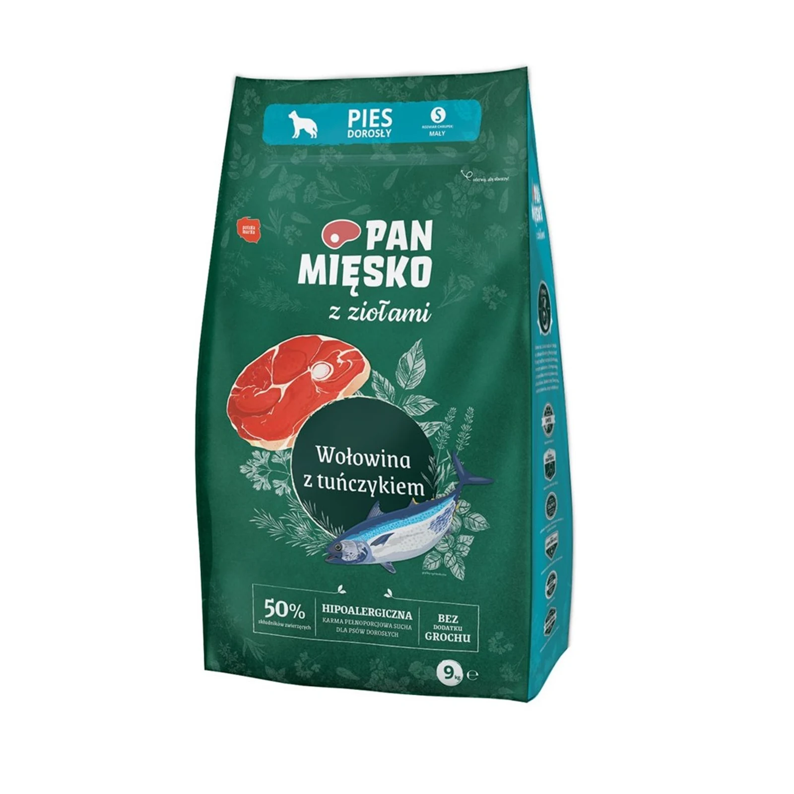Pan Mięsko Wołowina z tuńczykiem 9kg