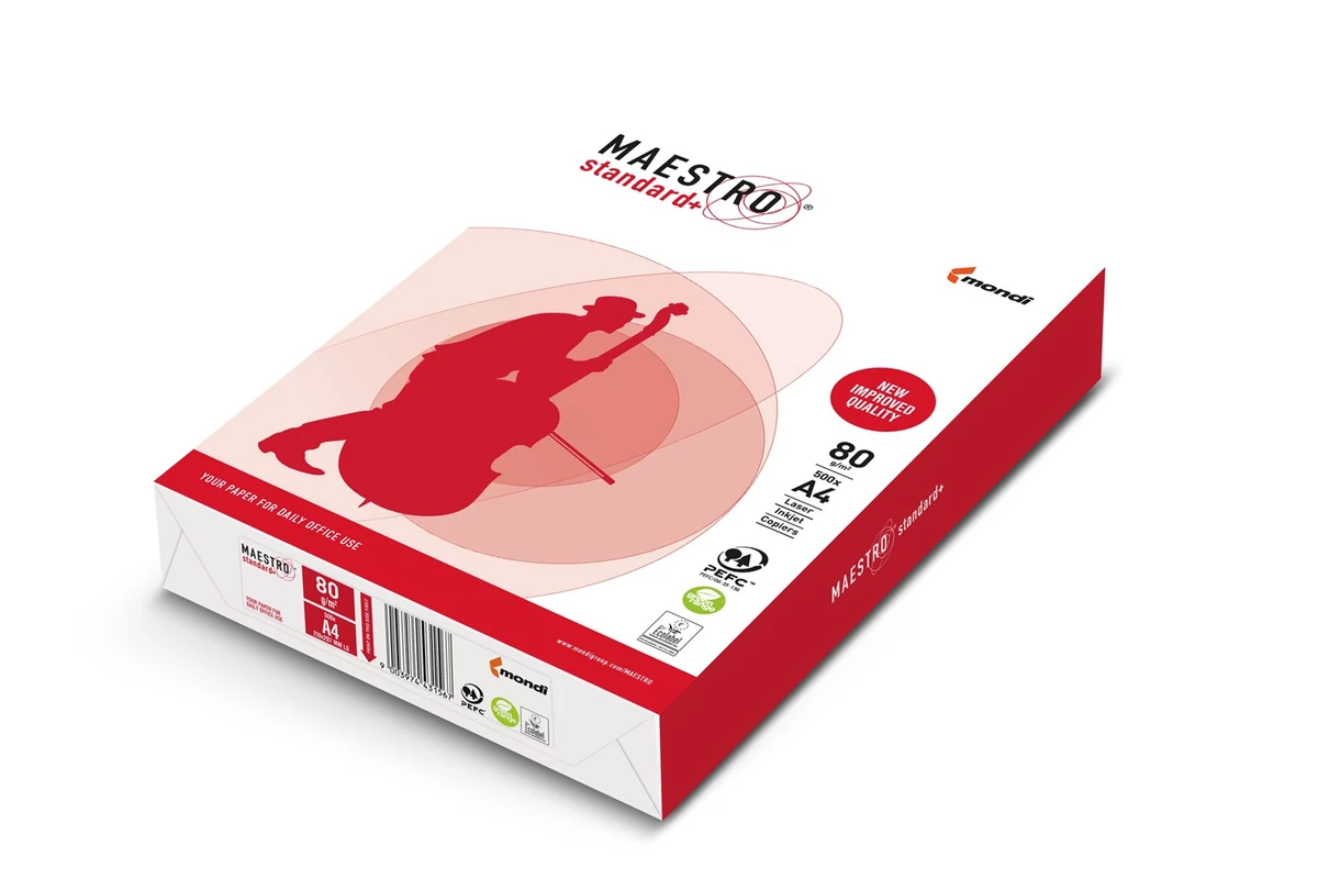 Papier xero Maestro Stadard Plus kl. B A4 80g/m2