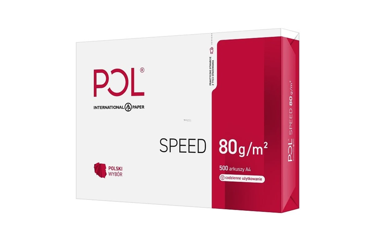 Papier xero POLSPEED A4 80g/m2 500 arkuszów
