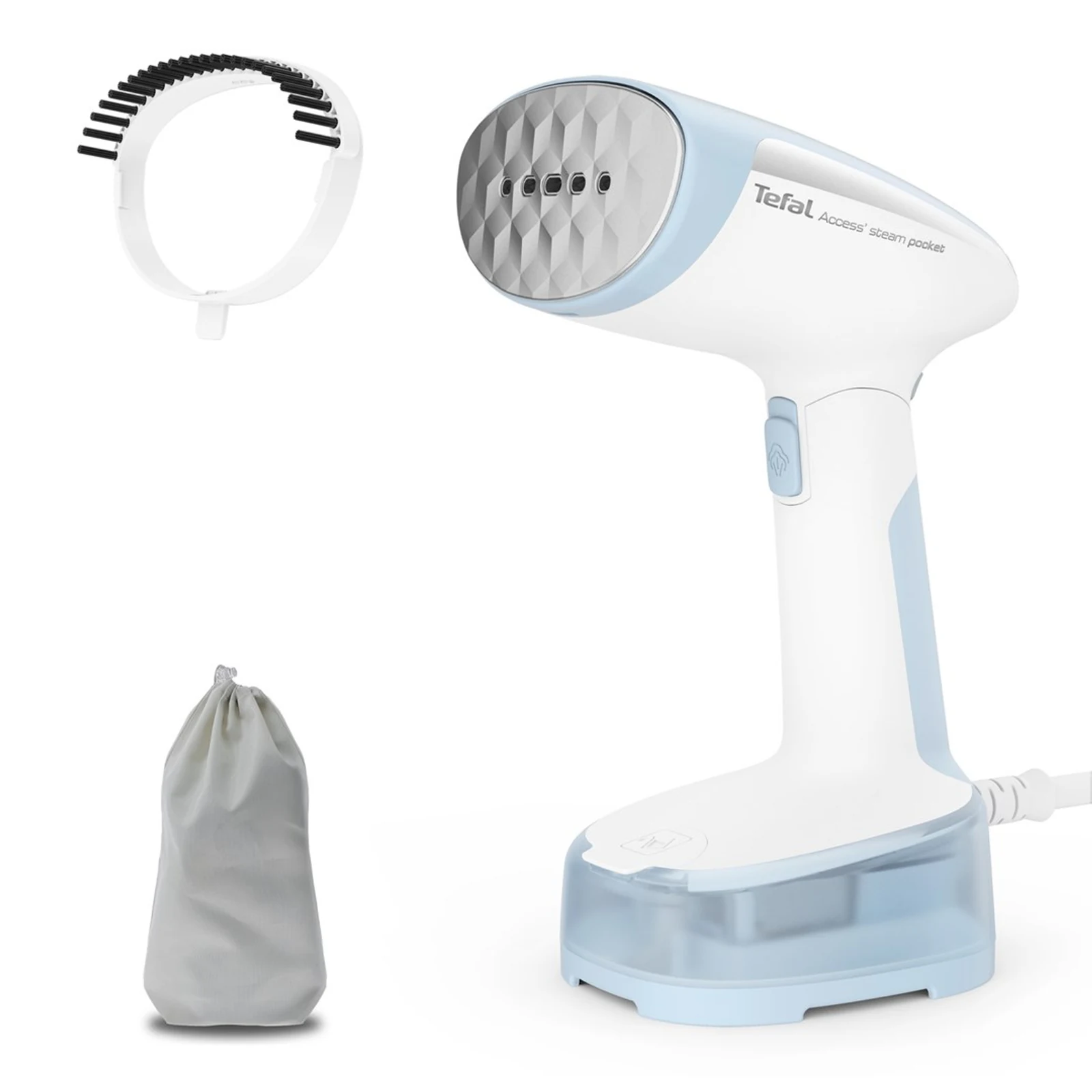 Parownica TEFAL DT3041 Niebieska i Biała — zdjęcie 1 z 8