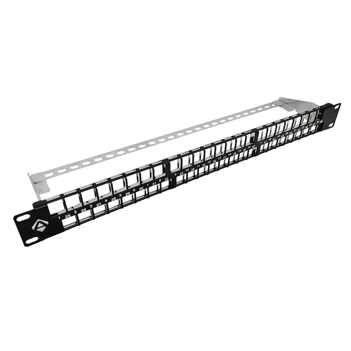 Patch panel 19" ALANTEC 48 portów 1U modularny