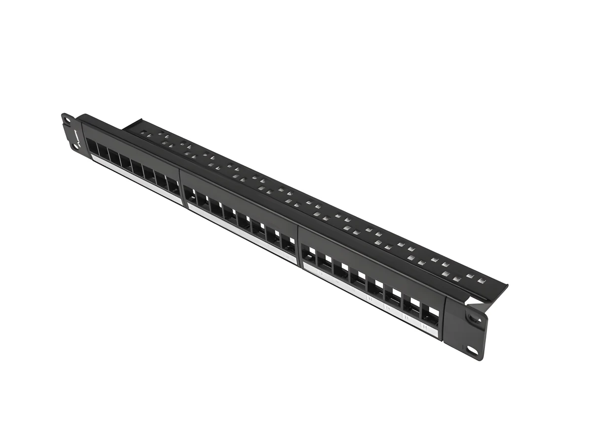 Panel krosowniczy Lanberg PPKS-1024-B (1U, 19")