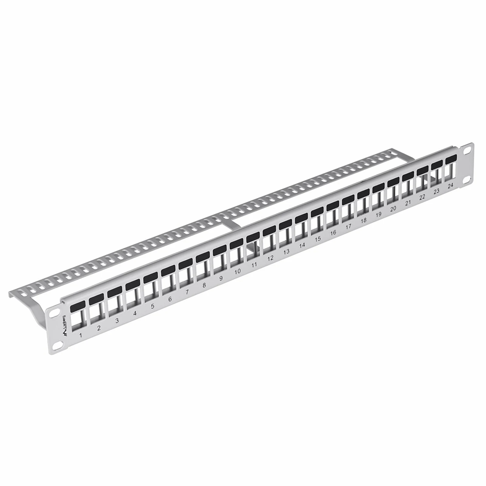 Panel krosowniczy Lanberg PPKS-1024-S (1U, 19") — zdjęcie 1 z 7