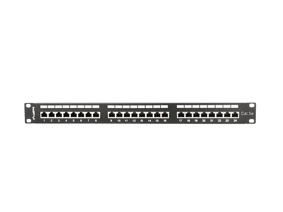 Patch panel Lanberg PPS5-1024-B, 1U, kat. 5e