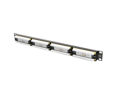Panel krosowniczy Lanberg PPU6-1024-B (1U)