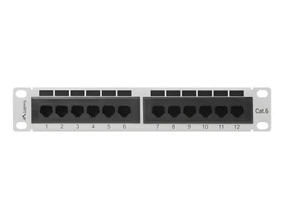Panel krosowniczy Lanberg PPU6-9012-S 1U 12xRJ-45