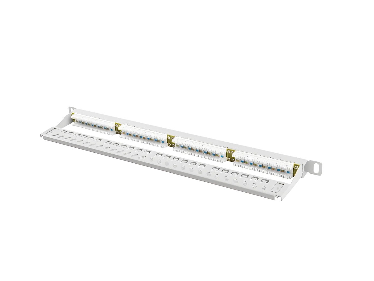 Patchcord Lanberg PPU6-0024-S, Kategoria 6, 24xRJ-45