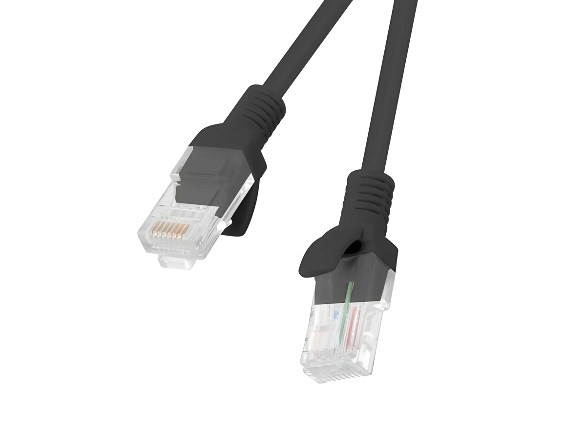 Patchcord UTP Lanberg PCU5-10CC-0500-BK, 5m, kat. 5e