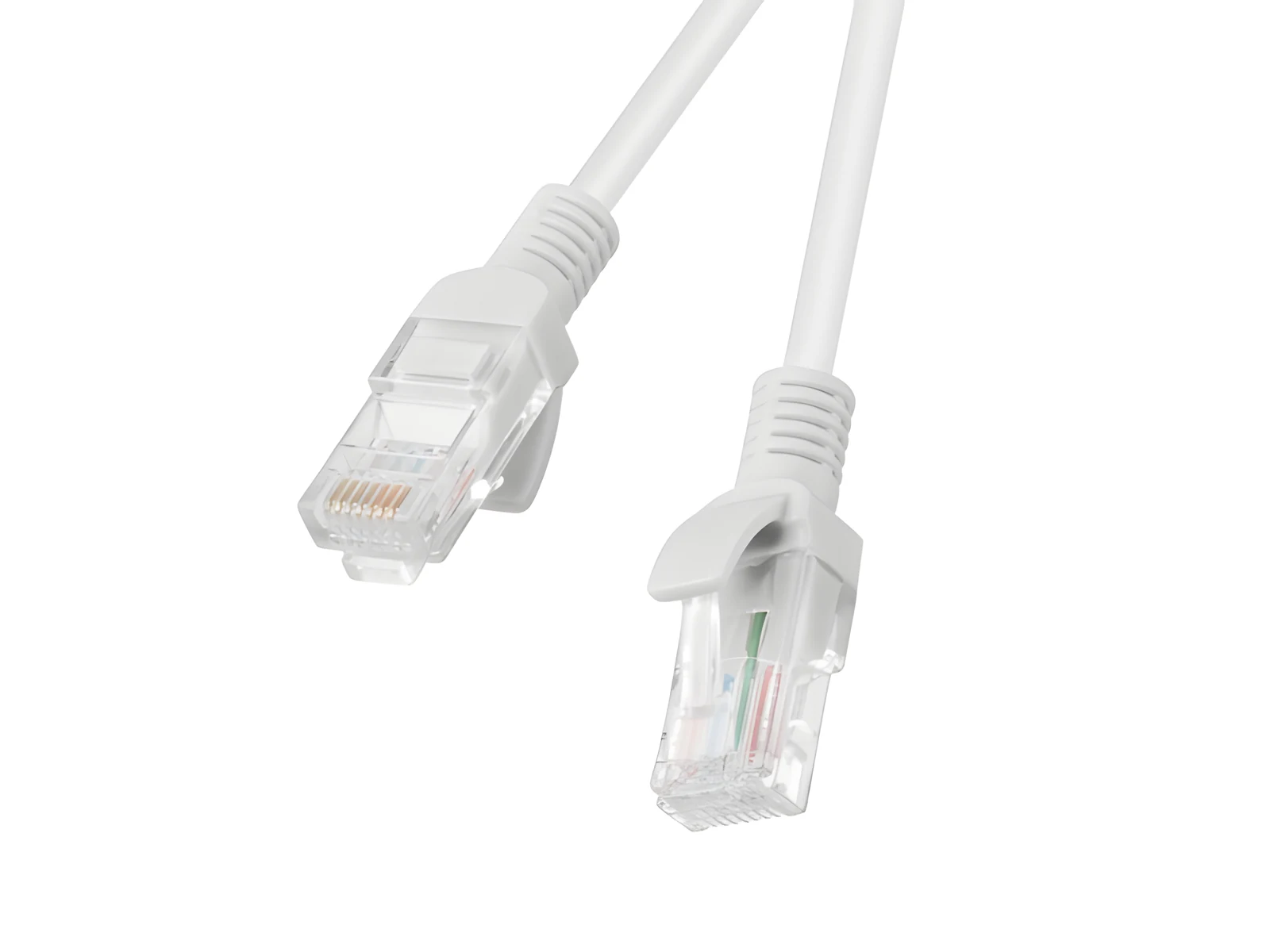 Przewód sieciowy UTP Lanberg PCU6-10CC-0300-S (RJ45 - RJ45, 3m, kat. 6, szary) — zdjęcie 1 z 2