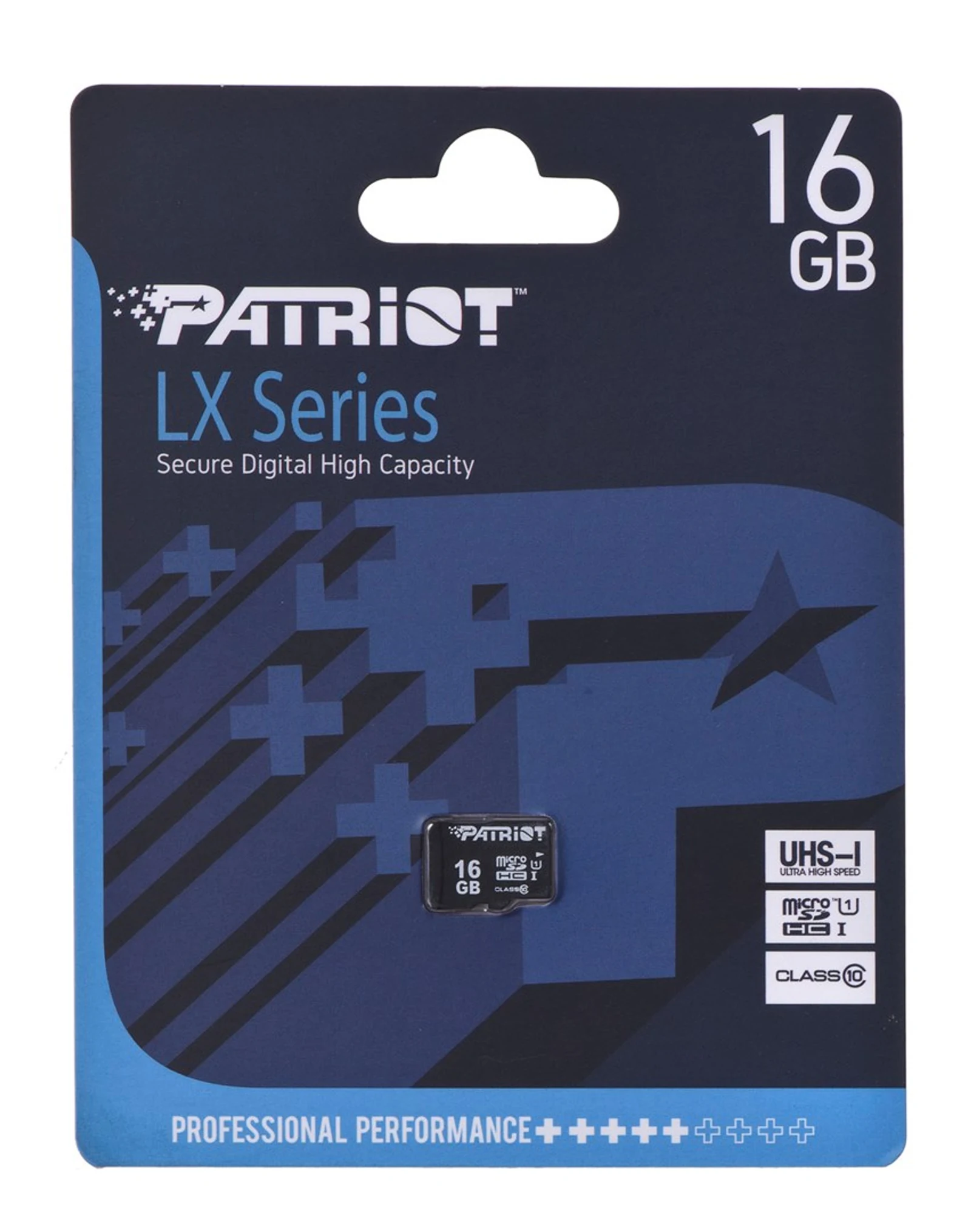 Karta microSDHC 16GB UHS-I LX Series - Patriot — zdjęcie 1 z 3