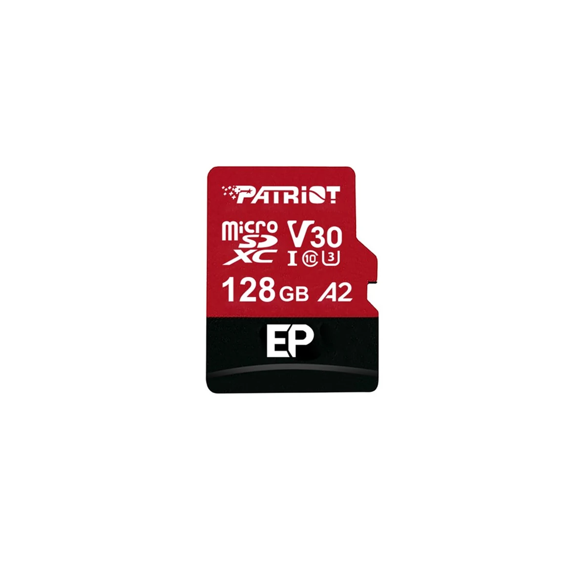 Karta pamięci SecureDigital Patriot EP Pro A2 128GB, prędkość odczytu/zapisu: 90/80 MB/s