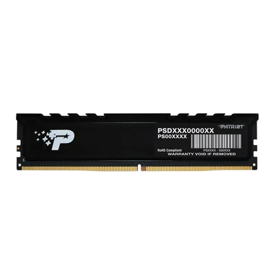 Pamięć DIMM Patriot Premium Black DDR5 16GB 5600MHz z radiatorem