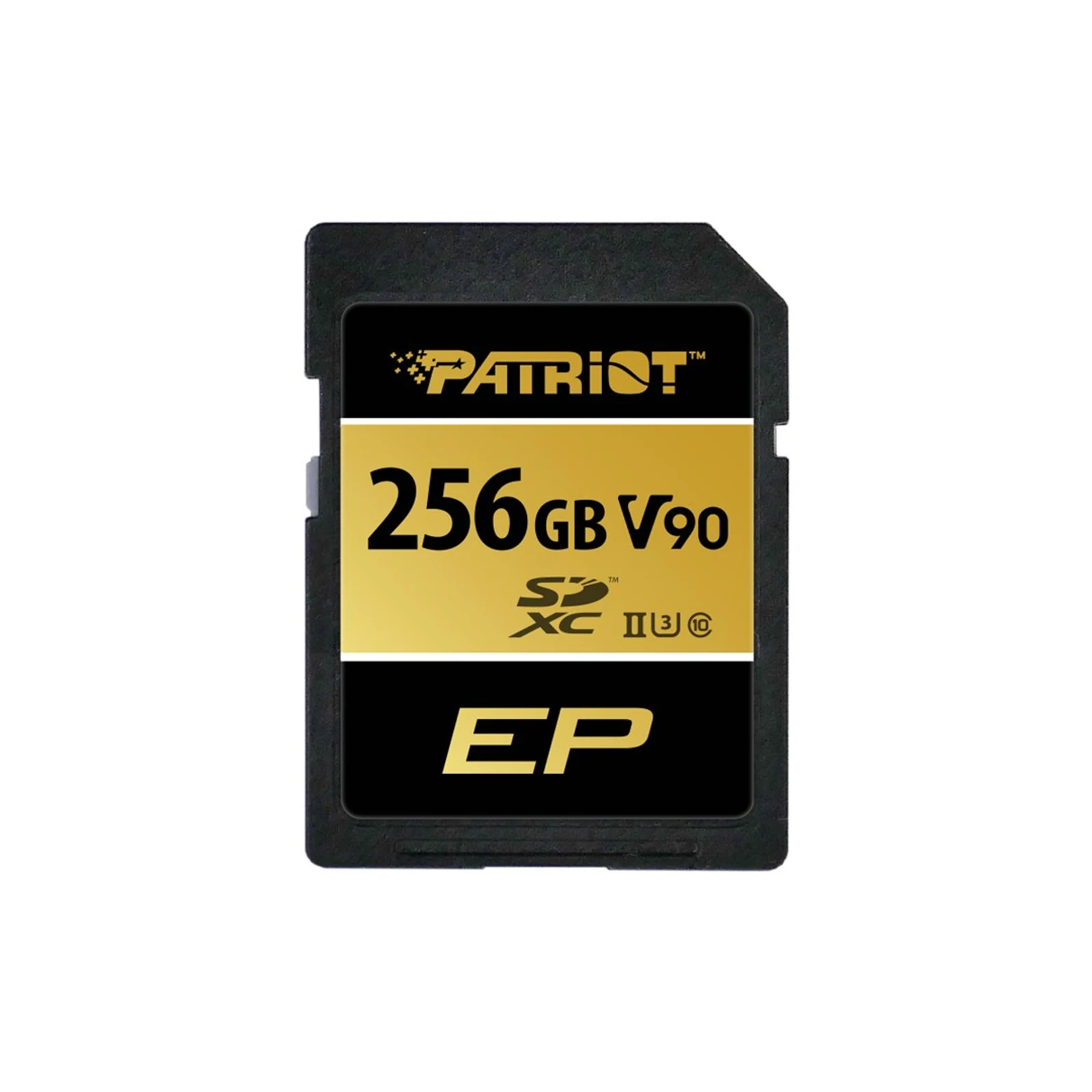 Karta pamięci SecureDigital Patriot SDXC 256GB EP V90 300/260 MB/s UHS-II — zdjęcie 1 z 4