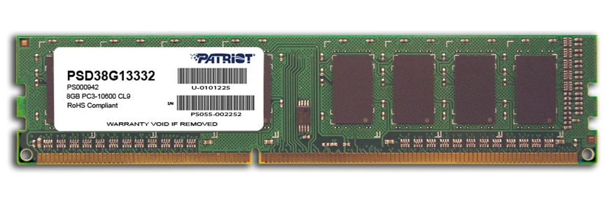 Patriot Signature DDR3 1333 CL9