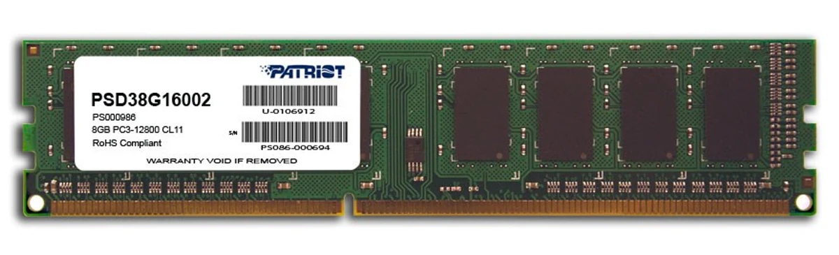 Patriot Signature DDR3 1600 CL11