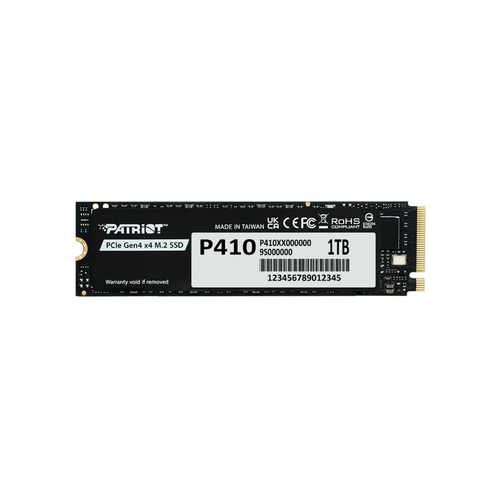 Dysk SSD Patriot Viper P410 M.2 PCI-Ex4 NVMe 1TB — zdjęcie 1 z 5