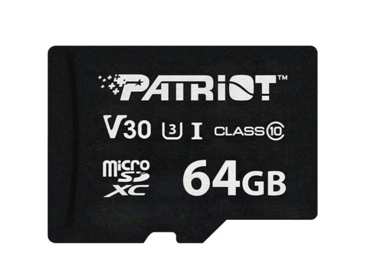 Karta microSDXC Patriot VX Series 64GB, klasa prędkości V30, UHS-I, U3